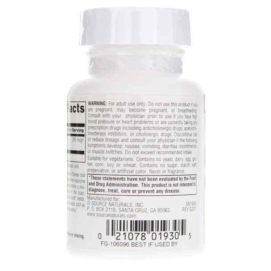 Huperzine A 200 Mcg for Learning and Memory, SNN